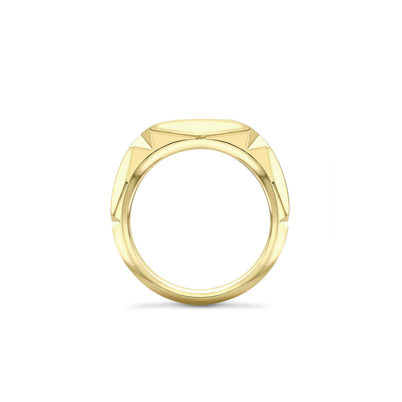 Jazz Ashoka Yellow Gold Ring