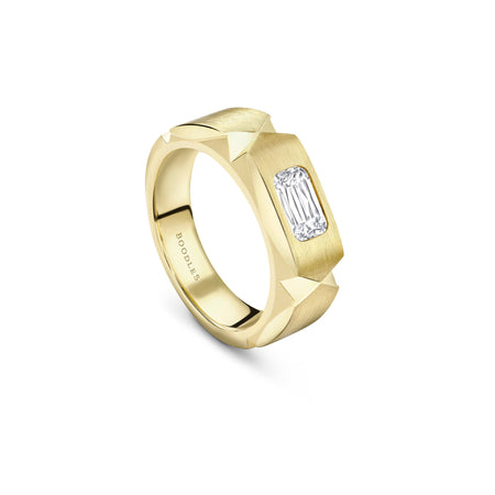 Jazz Ashoka Yellow Gold Ring