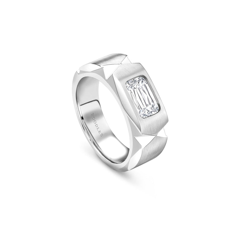 Jazz Ashoka White Gold Ring
