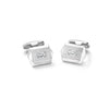 Jazz White Gold Ashoka Diamond Cufflinks