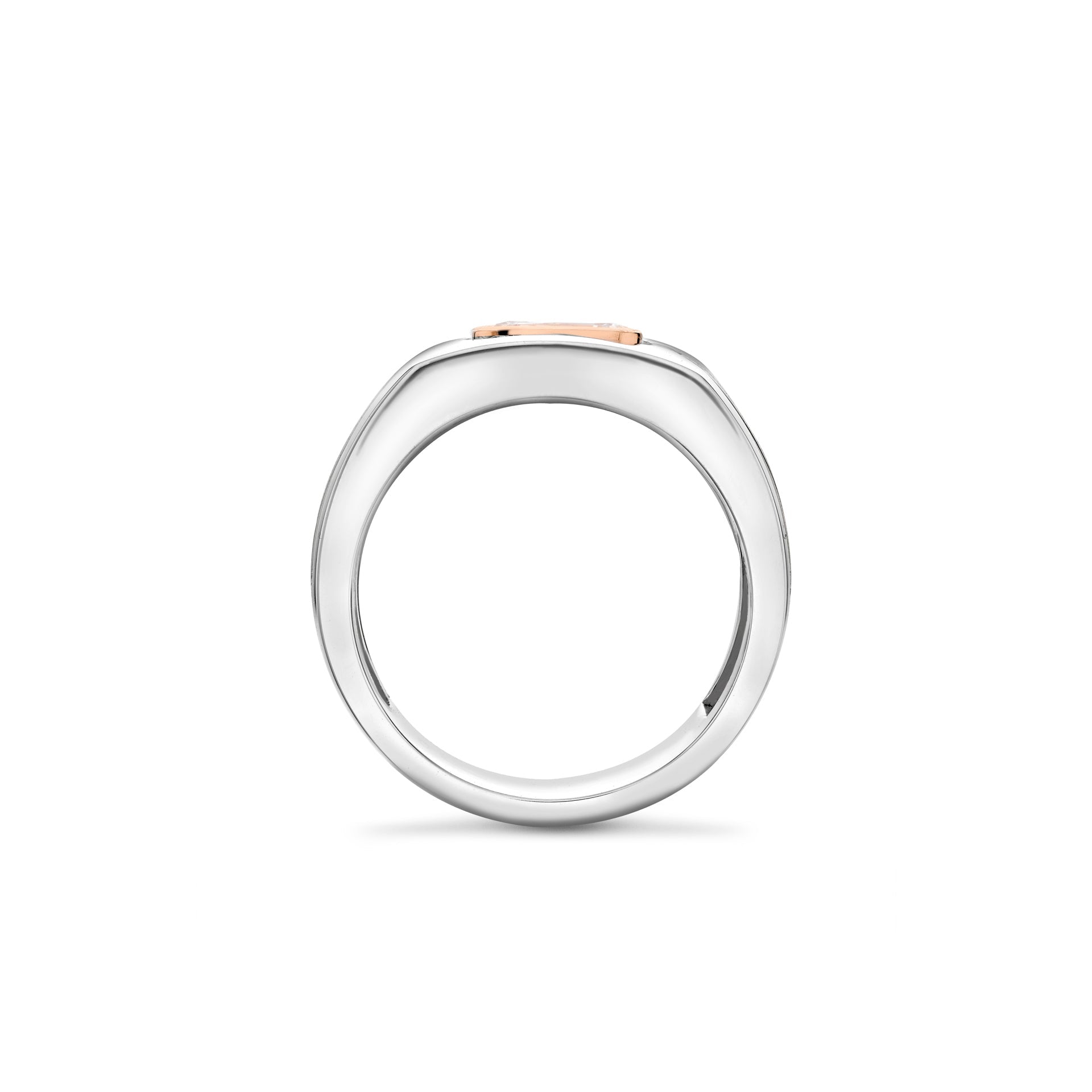 Manhattan Ashoka White and Rose Gold Ring