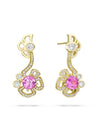 A Family Journey Barcelona Sapphire Yellow Gold Earrings