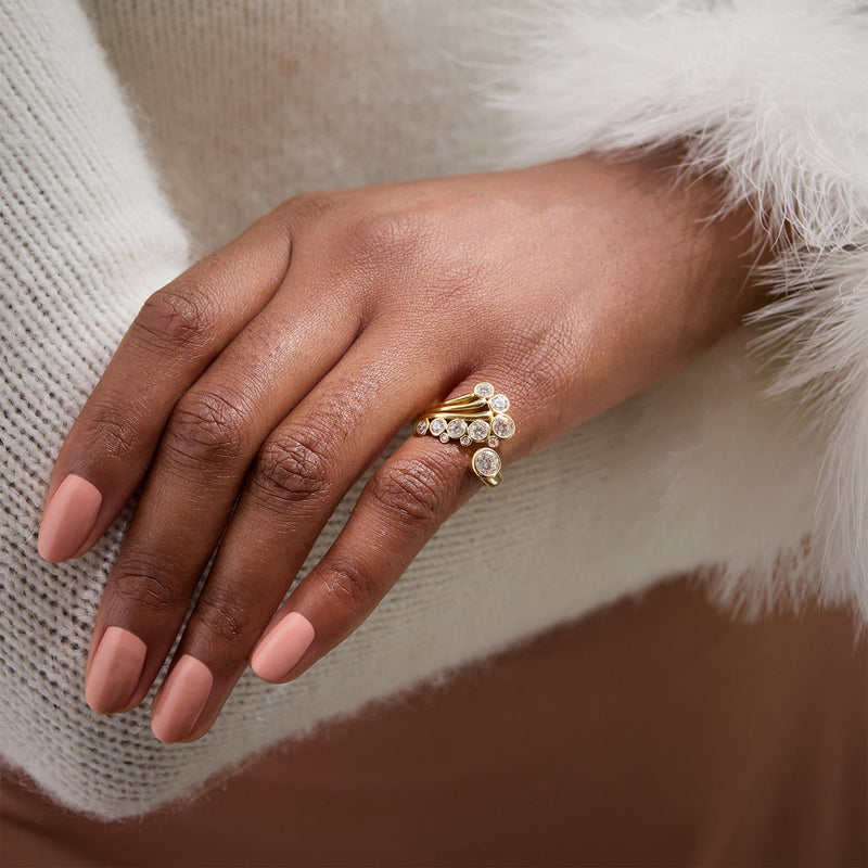 Raindance Chelsea Yellow Gold Diamond Ring