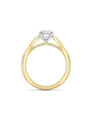 Trilogy Cupid Yellow Gold Diamond Engagement Ring
