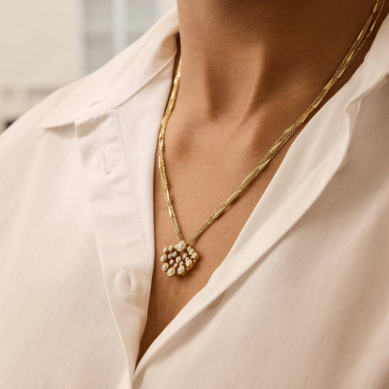 Raindance Chelsea Yellow Gold Diamond Pendant