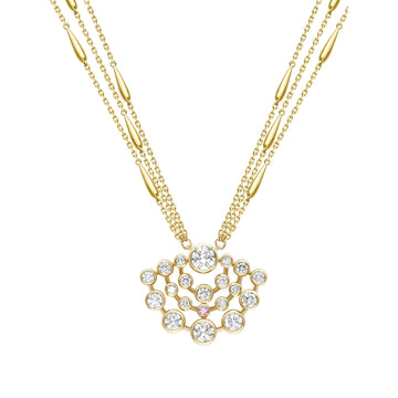 Raindance Chelsea Yellow Gold Diamond Pendant