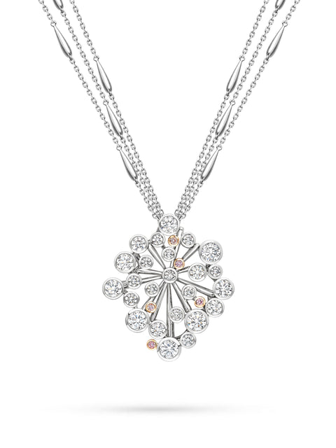 Raindance Chelsea Large Platinum Diamond Pendant