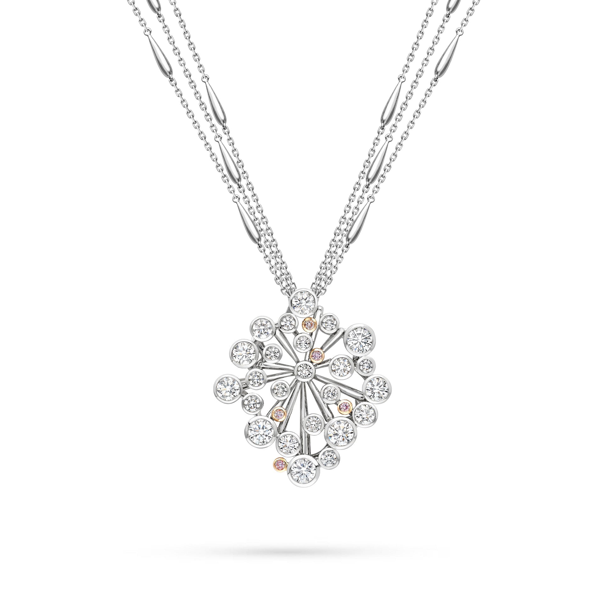 Raindance Chelsea Large Platinum Diamond Pendant