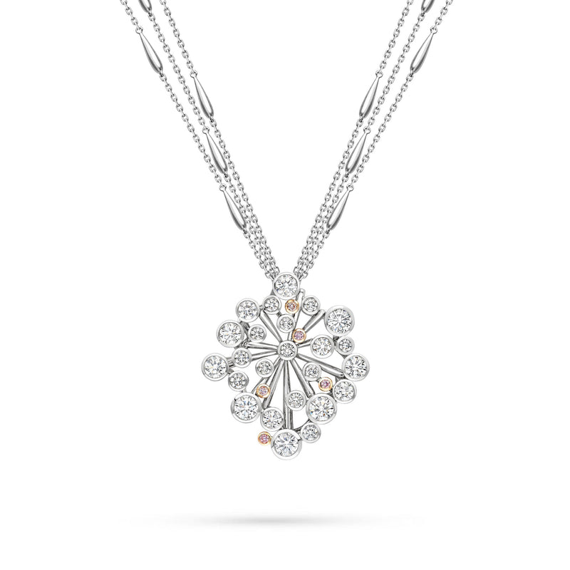 Raindance Chelsea Large Platinum Diamond Pendant