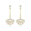 Raindance Chelsea Yellow Gold Diamond Drop Earrings