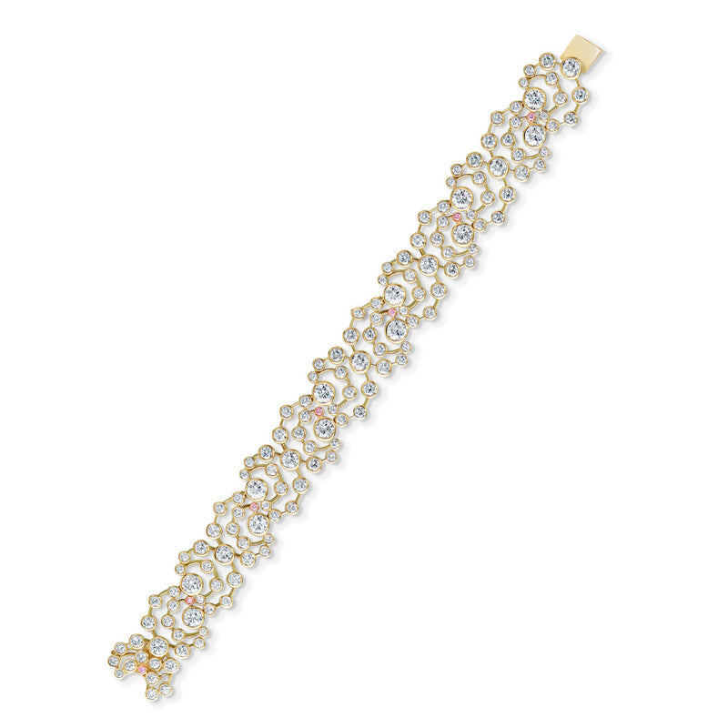 Raindance Chelsea Yellow Gold Diamond Bracelet