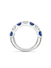Classic Evermore Medium Sapphire Diamond Eternity Ring