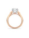 Cupid Ashoka Diamond Rose Gold Ring