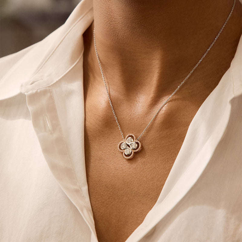 Be Boodles Pink Diamond Pendant