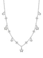 Beach Star Diamond Platinum Necklace