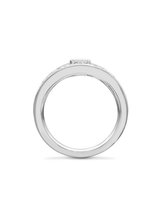 The National Gallery Perspective Platinum Ring