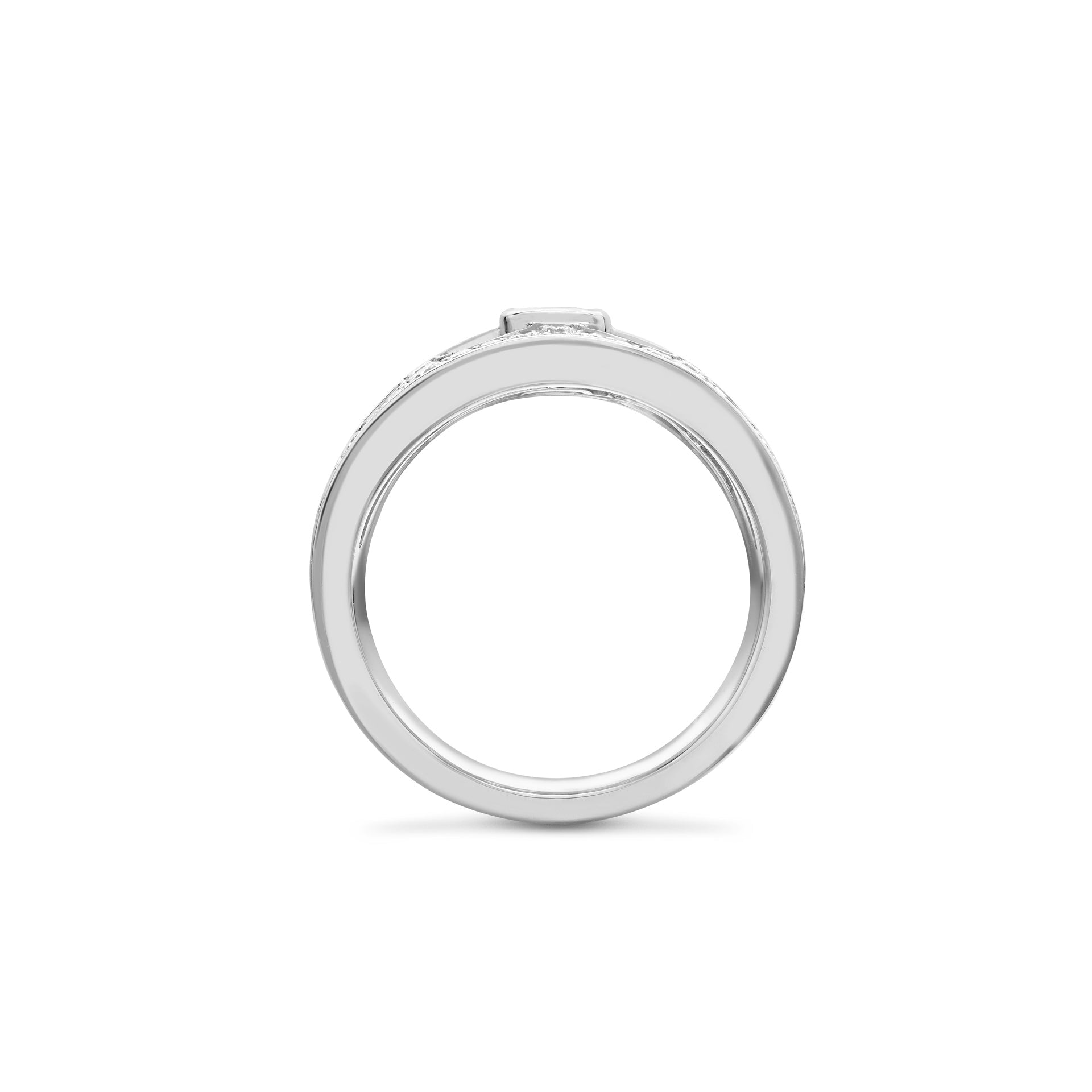 The National Gallery Perspective Platinum Ring