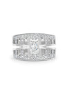 The National Gallery Perspective Platinum Ring