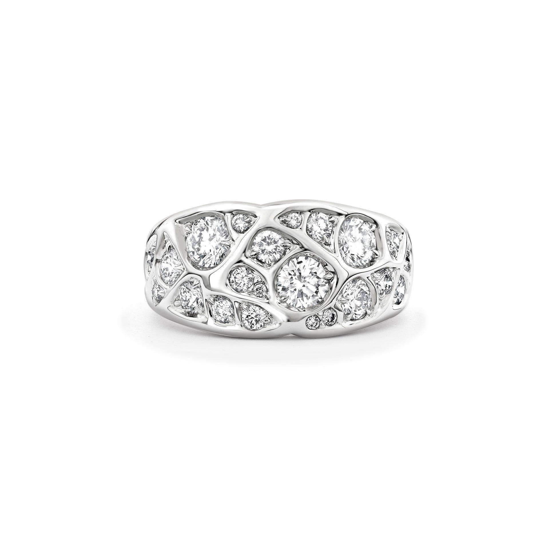 St. Tropez Diamond Platinum Ring