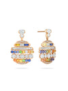 The National Gallery Play of Light Rose Gold Drop Earrings