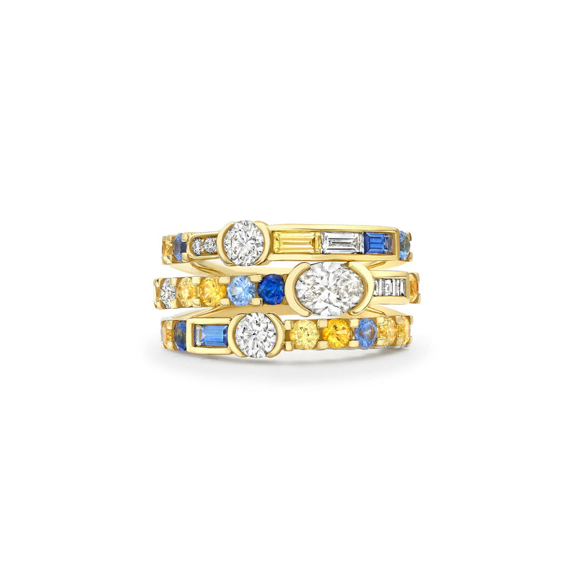 Boodles x The National Gallery Play of Light Yellow Gold Ring | Boodles