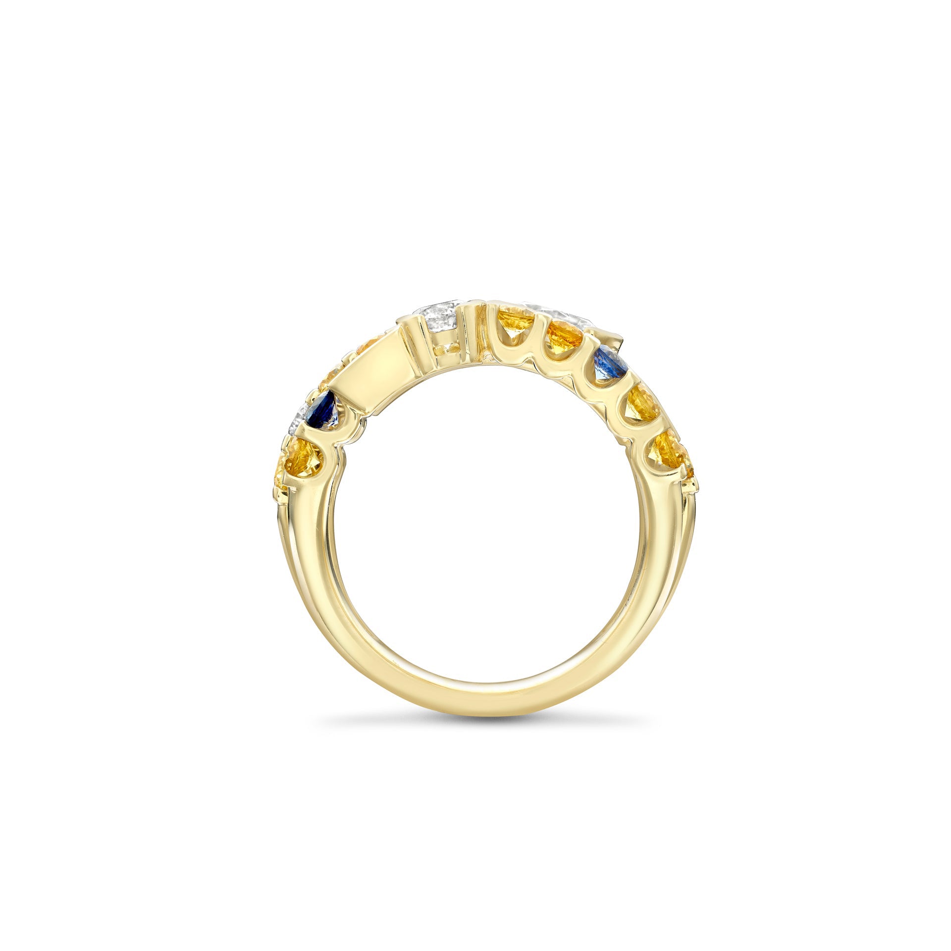 The National Gallery Play of Light Yellow Gold Ring