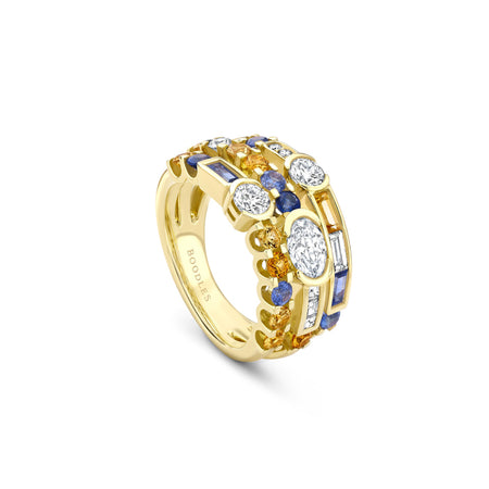 The National Gallery Play of Light Yellow Gold Ring