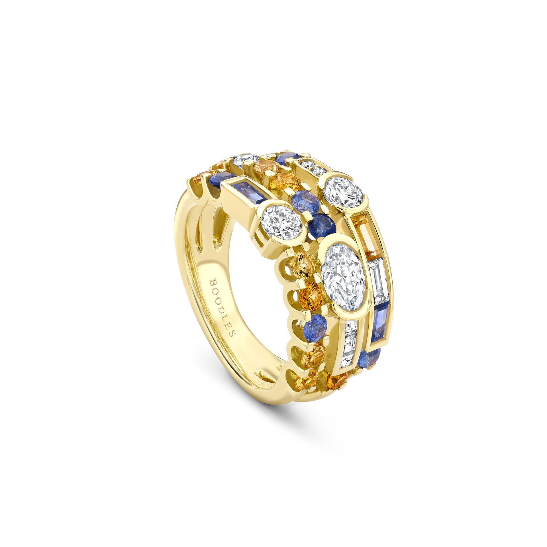 The National Gallery Play of Light Yellow Gold Ring