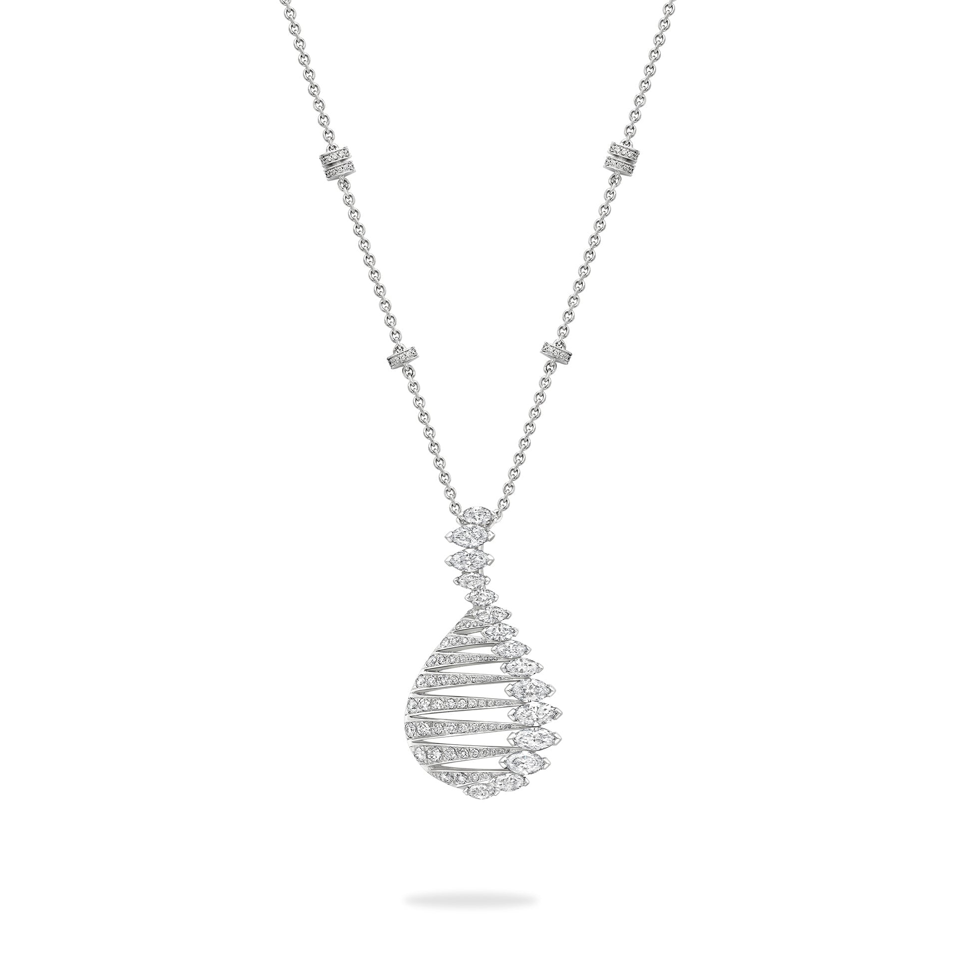 Boodles x The National Gallery Lake Keitele Pendant | Boodles