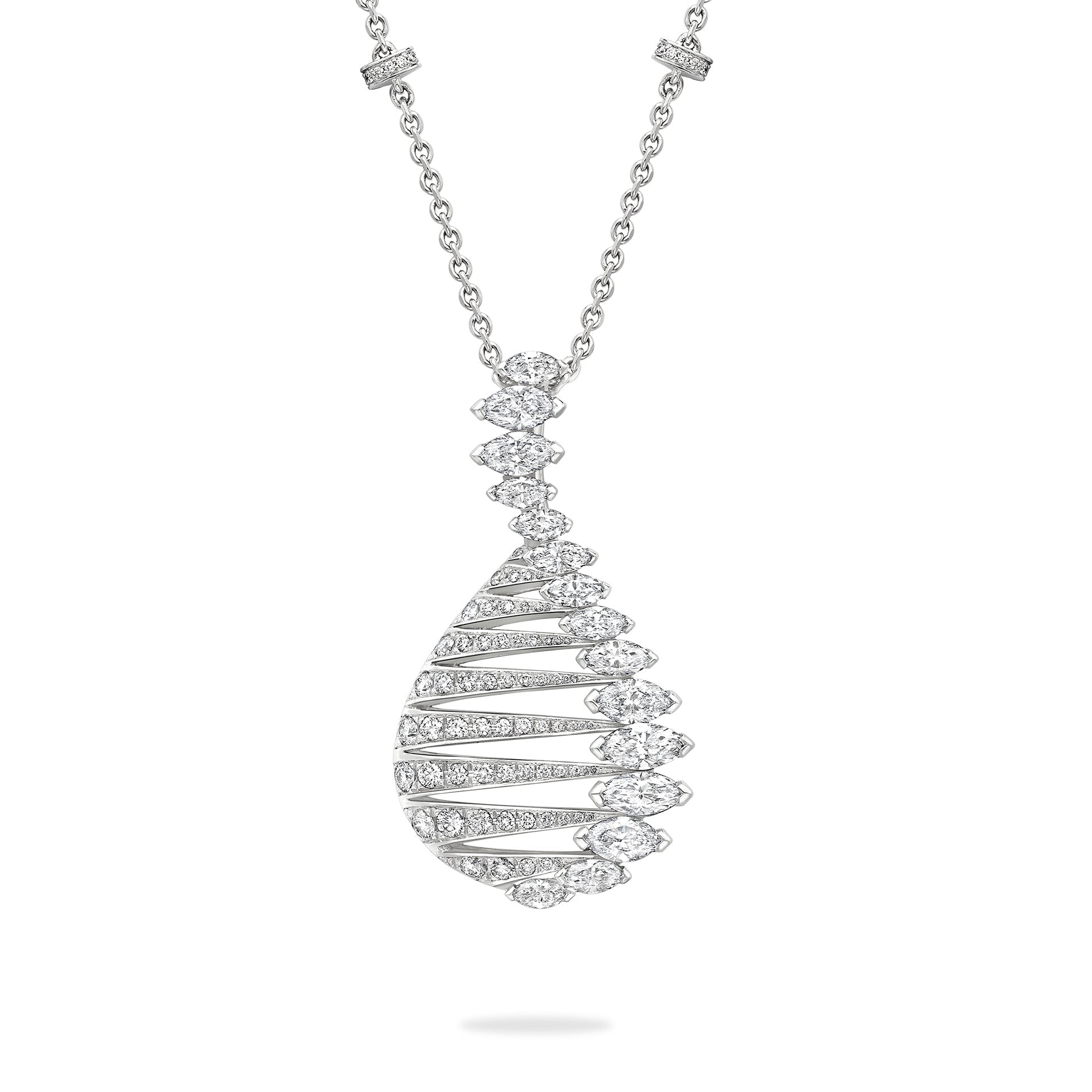 Boodles x The National Gallery Lake Keitele Pendant | Boodles