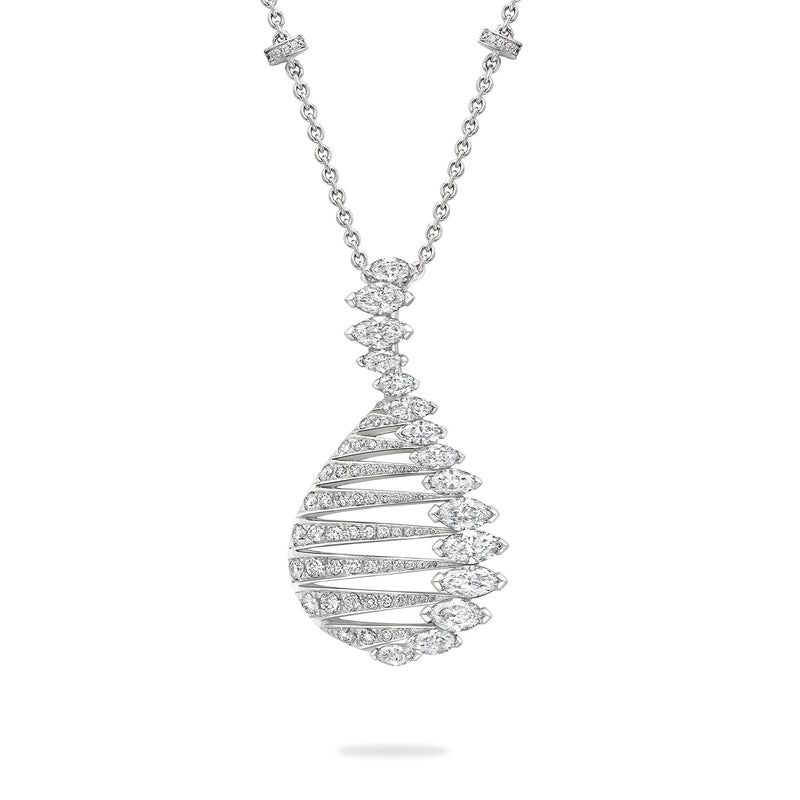 Boodles x The National Gallery Lake Keitele Pendant | Boodles
