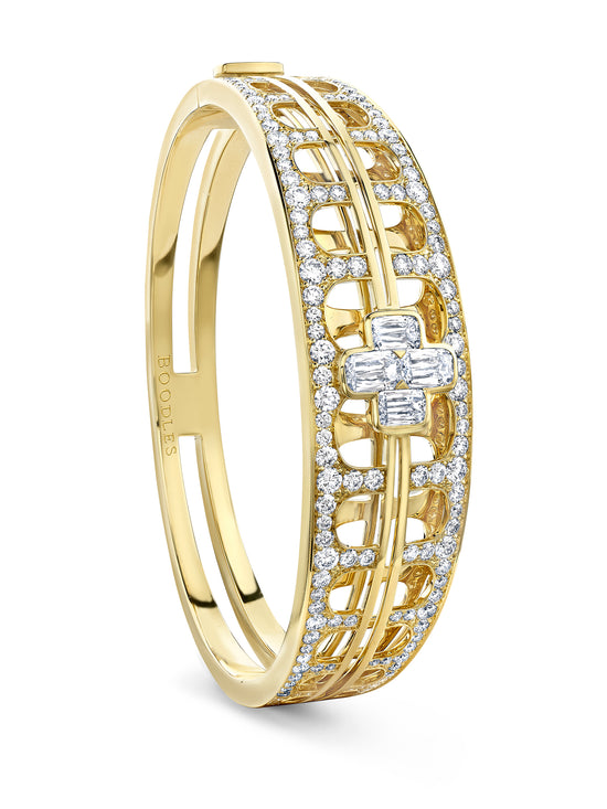Boodles x The National Gallery Perspective Bangle | Boodles