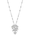 The National Gallery Play of Light Large Platinum Pendant