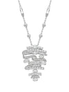 The National Gallery Play of Light Large Platinum Pendant