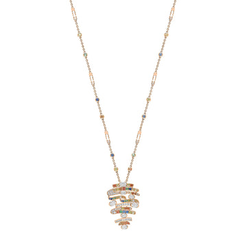 The National Gallery Play of Light Rose Gold Pendant