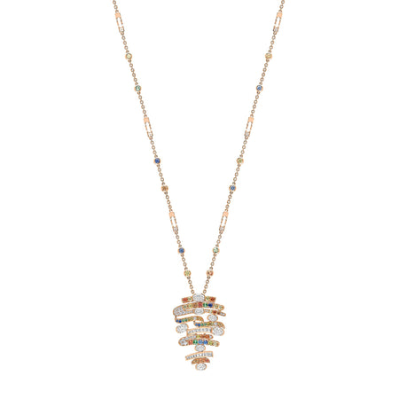 The Boodles National Gallery Collection - Play of Light Rose Gold Pendant