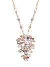 The National Gallery Play of Light Chelsea Rose Gold Pendant