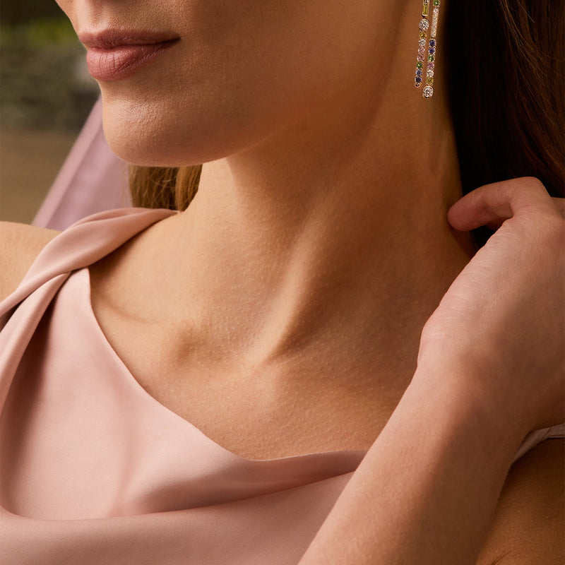 Boodles x The National Gallery Play of Light Earrings | Boodles