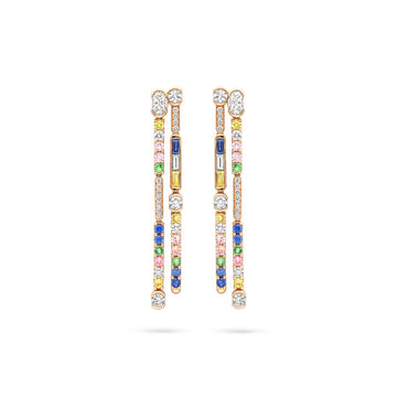 The National Gallery Play of Light Rose Gold Earrings