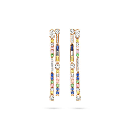 The National Gallery Play of Light Rose Gold Earrings