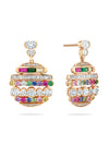 The National Gallery Play of Light Rose Gold Diamond Drop Earrings