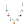 Beach Rainbow Platinum Necklace