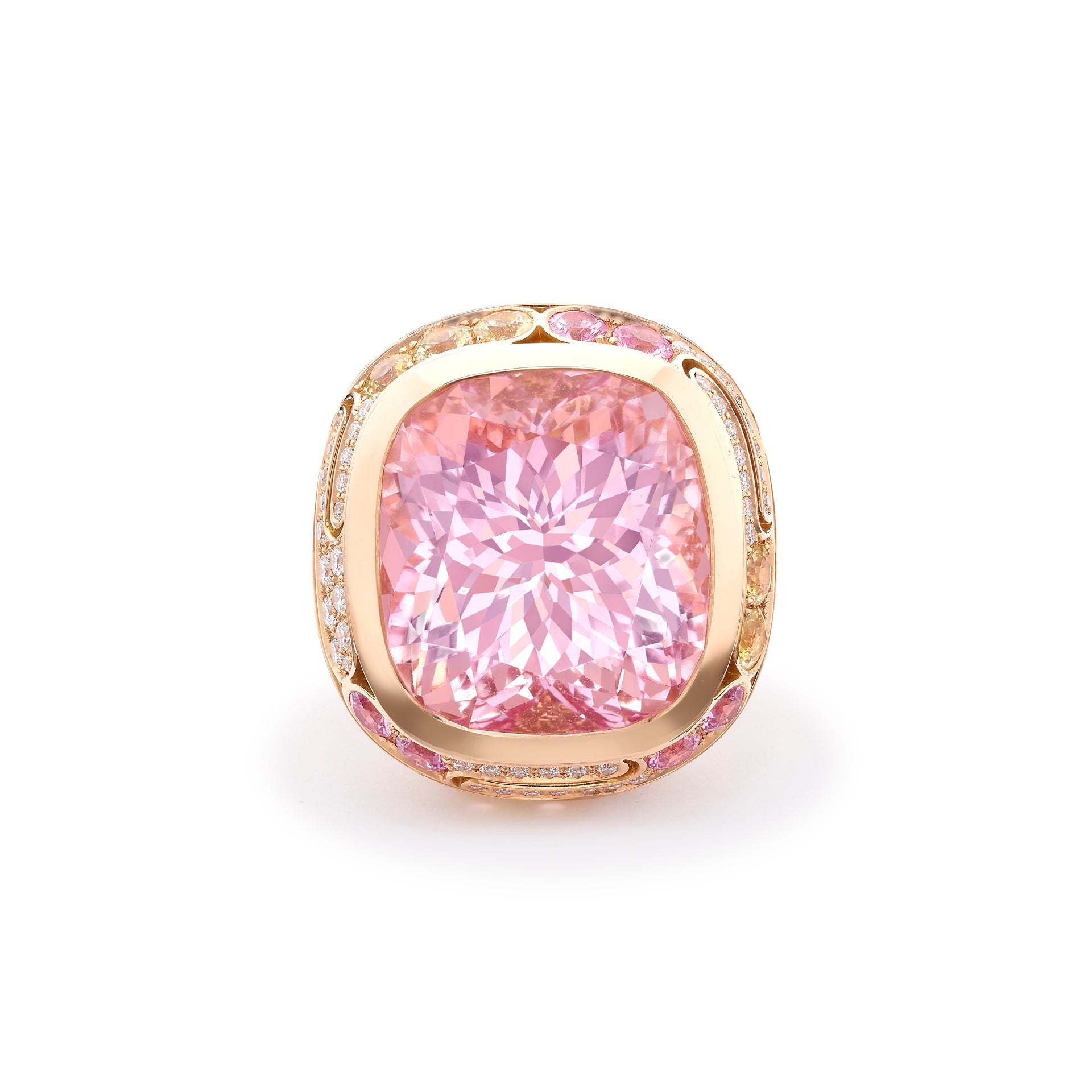 Boodles x The National Gallery Play of Light Morganite Ring | Boodles