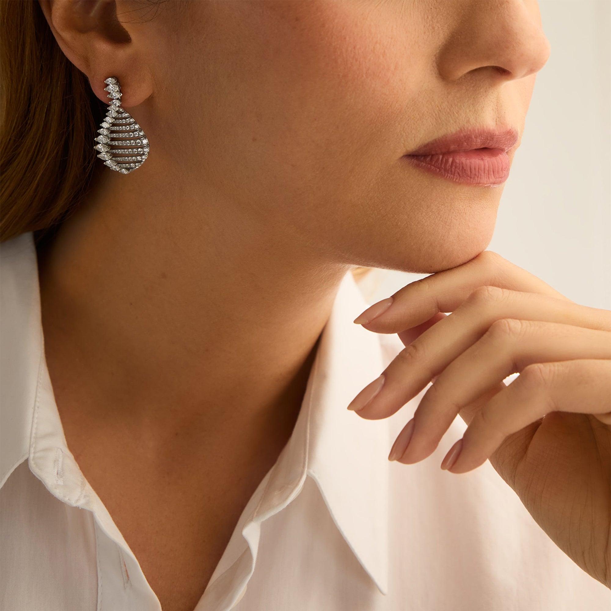 Play of Light Lake Keitele Earrings