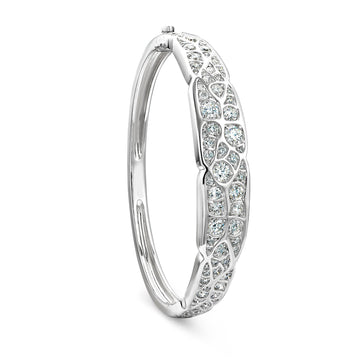 St. Tropez Diamond Platinum Bangle