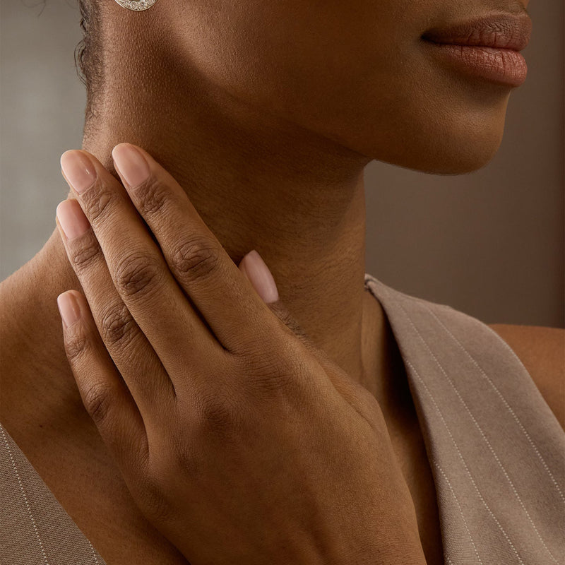 Lucky Yellow Gold Diamond Horseshoe Earrings | Boodles