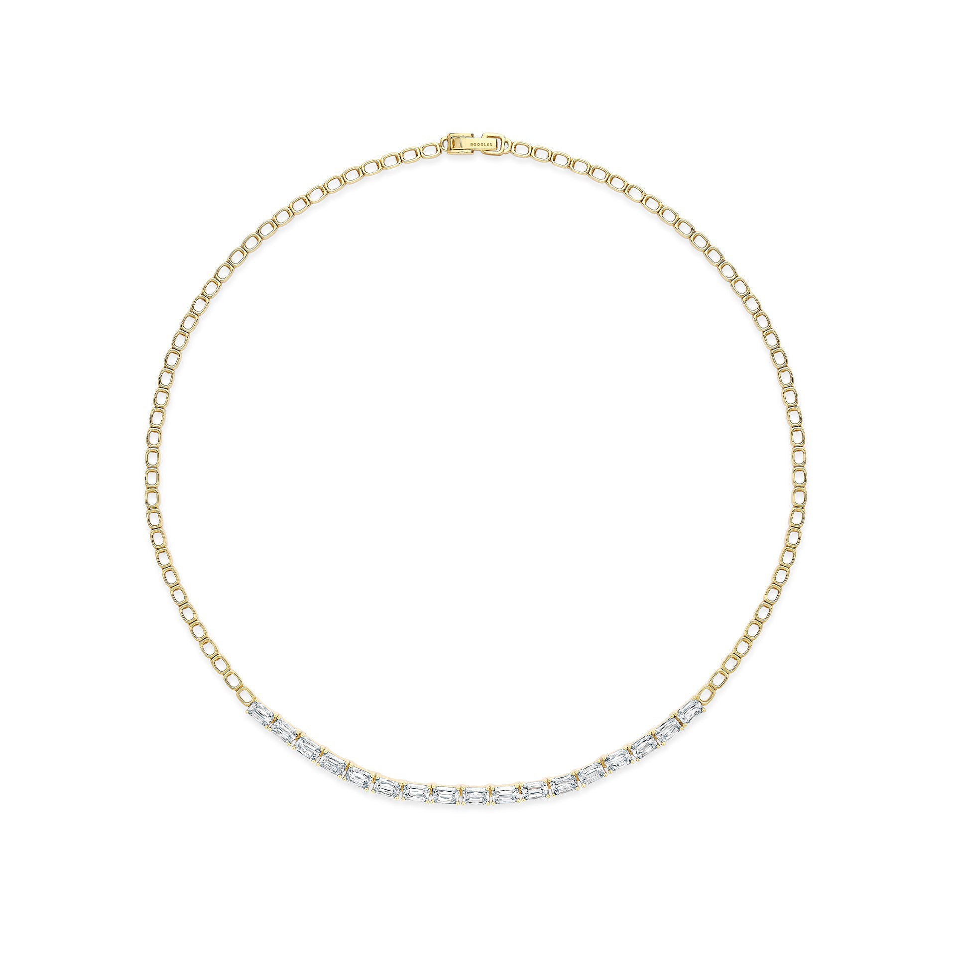 Classic Joni Ashoka Diamond Yellow Gold Necklace
