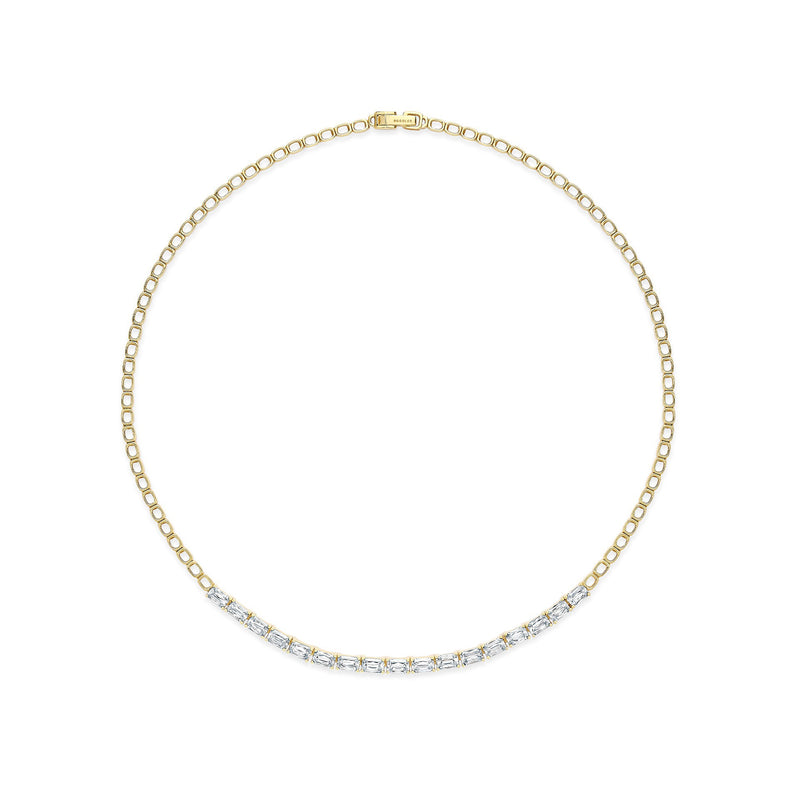 Classic Joni Ashoka Diamond Yellow Gold Necklace