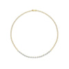 Classic Joni Ashoka Diamond Yellow Gold Necklace