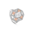 Fifth Avenue Ashoka Diamond Platinum Ring